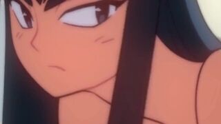 satsuki kiryuin x gamagori hentai animation - porn video