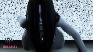 Yamamura Sadako Crawled Out Of The TV And Got Fucked Hard - porn video