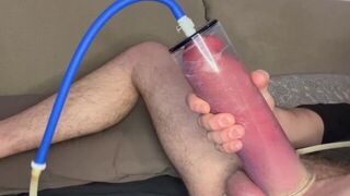 My big dick penis pump - porn video