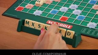 Lovely teen is playing with an Old cock - porn video